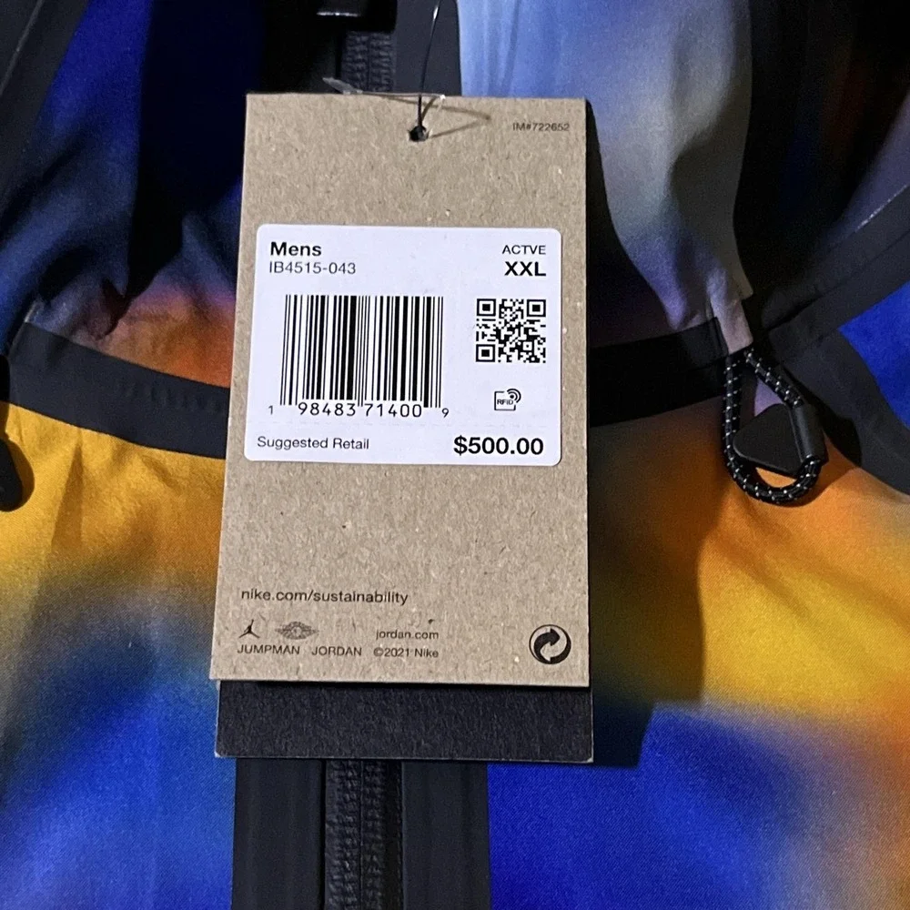 Jordan Jacket Mens 2XL Multicolor Gore-TEX Storm-FIT ADV Hooded IB4515-043